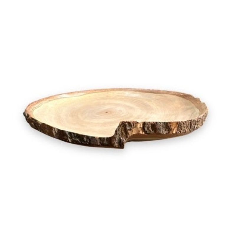 10" Rustic Wooden Tray