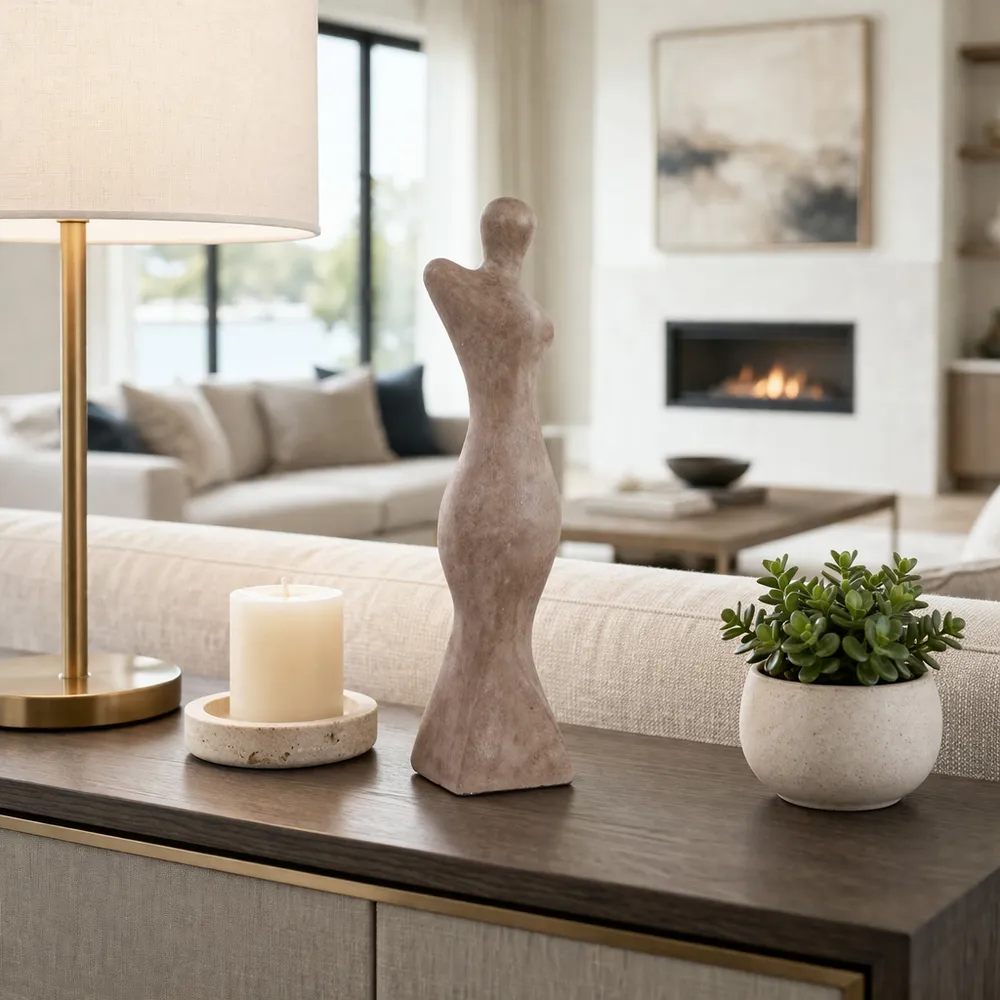 DORIANCLIFF BROWN DECOR 14 (IN)