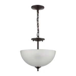 Jackson 14'' Wide 2-Light Semi Flush Mount - Oil Rubbed Bronze 2