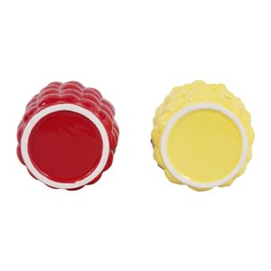 DURBANMOOR SET OF 2 RED PENCIL CUP 4 (IN) 9