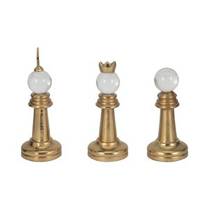 BRYNSTONE SET OF 3 GOLD DECOR 10 (IN) 4