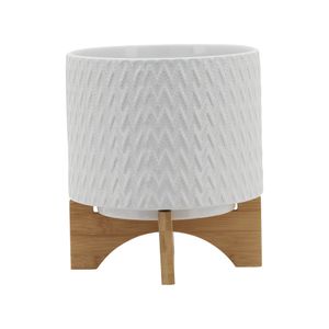 DOYLETON WHITE PLANTER 10 (IN) 3