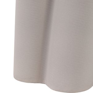 HOPEBEACH GRAY VASE 18 (IN) 6