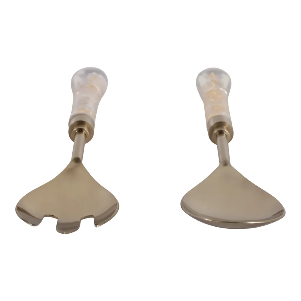 BRECK SET OF 2 WHITE SERVEWARE 1 (IN)