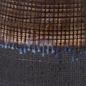 CARLINFIELD BROWN VASE 12 (IN) 6