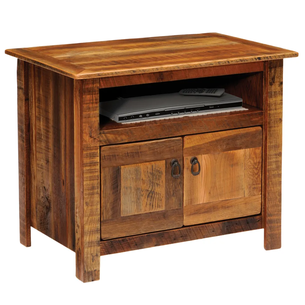 Barnwood Television Stand