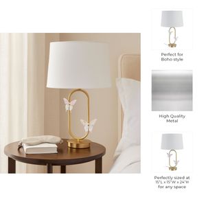 EMMONSOAK GOLD LAMP 24 (IN) 9