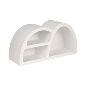 NOLANPARK WHITE WALL SHELF 12 (IN) 3
