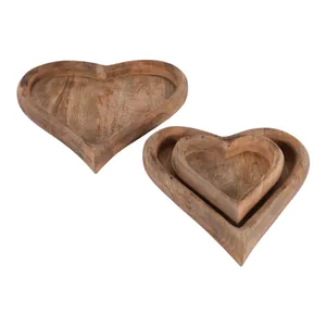 ISLESIDE SET OF 3 BROWN WOOD 2 (IN) 3