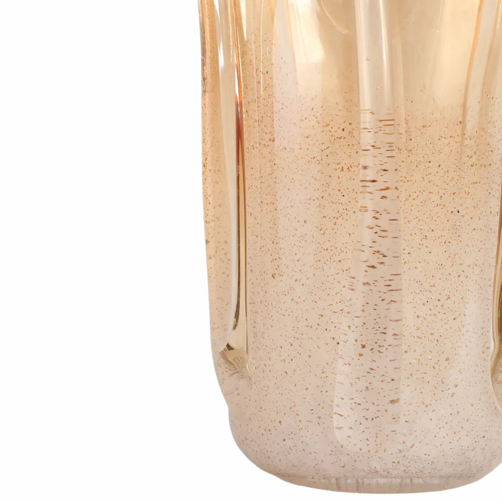 DAXTONROSE TAN GLASS VASE 13 (IN)