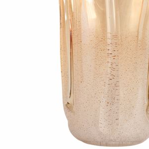DAXTONROSE TAN GLASS VASE 13 (IN) 6
