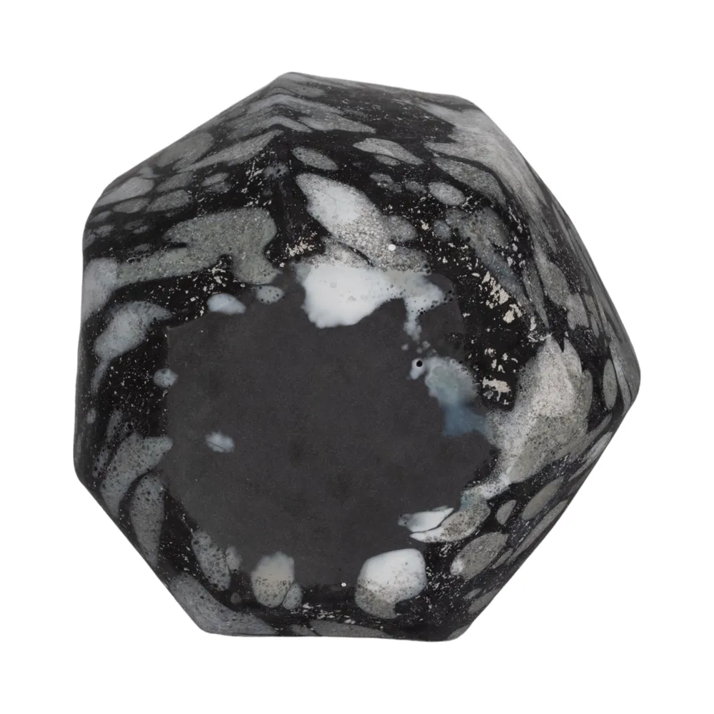 GAIGEMILL BLACK GLASS VASE 16 (IN)