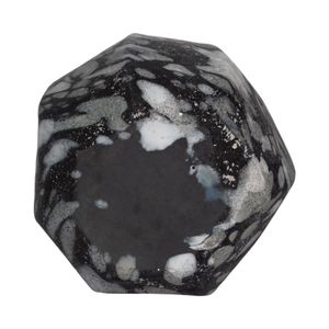 GAIGEMILL BLACK GLASS VASE 16 (IN) 7