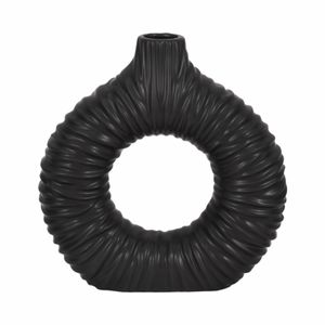 CANTONGATE BLACK VASE 12 (IN) 1