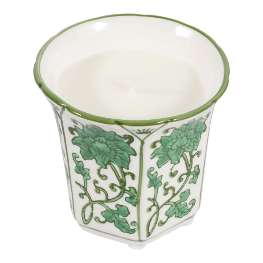 GREERWORTH GREEN CANDLE 4 (IN)