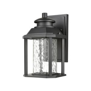 Irvine 10'' High 1-Light Outdoor Sconce - Matte Black 2