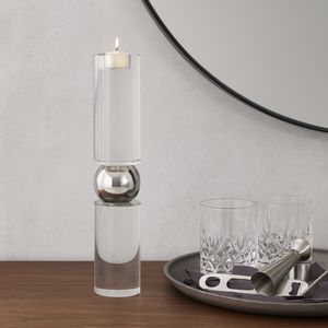 VERAFORD CLEAR CANDLESTICK 15 (IN) 2