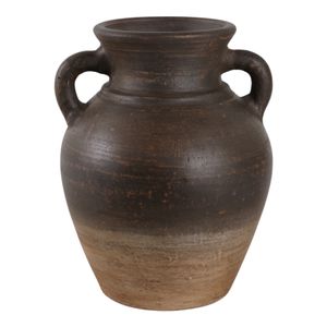 CARLINROSE BROWN VASE 10 (IN) 1