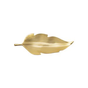 Ennis Leaf Tray - Set of 2 Bronze and Brass 3