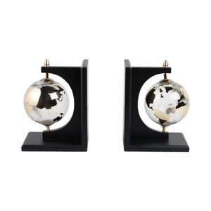 CULLENMORE SET OF 2 BLACK BOOKENDS 9 (IN) 1