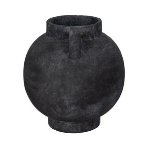 CORBINFORD BLACK VASE 12 (IN) 5