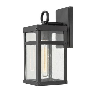 Dalton 13″ High 1-Light Outdoor Sconce - Textured Black