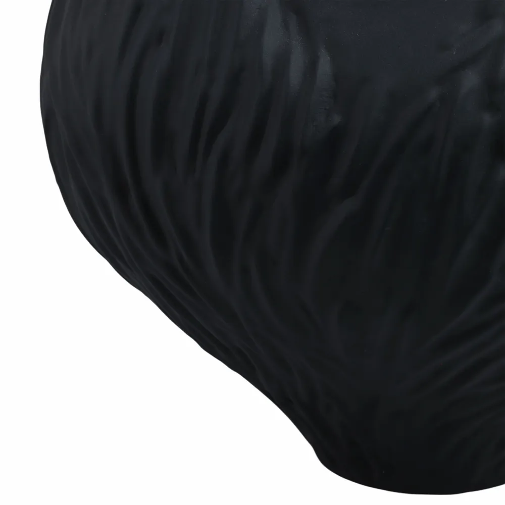 THORNTONPARK BLACK VASE 16 (IN)