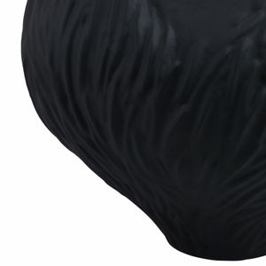 THORNTONPARK BLACK VASE 16 (IN) 6