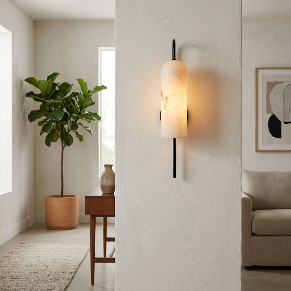 KIRBYMOOR WHITE SCONCE 22 (IN)