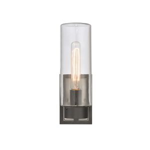 Garity 13.5'' High 1-Light Outdoor Sconce - Textured Black 1