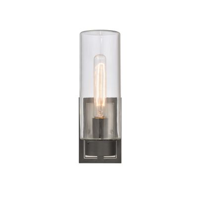 Garity 13.5″ High 1-Light Outdoor Sconce - Textured Black