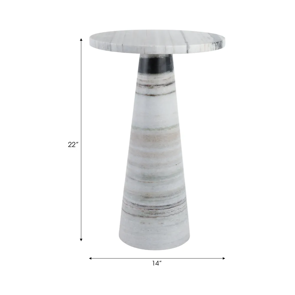 MILLERRUN IVORY TABLE 22 (IN)