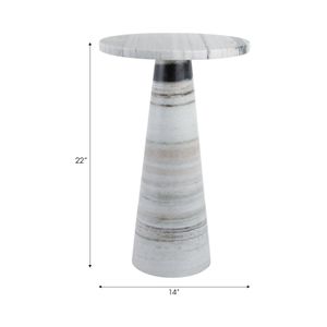 MILLERRUN IVORY TABLE 22 (IN) 10