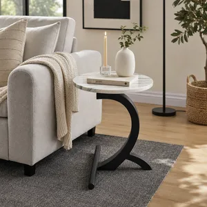 DORSEYWELL BLACK TABLE 21 (IN) 8