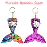 GLITTER KEYCHAIN - MERMAID TAIL 1
