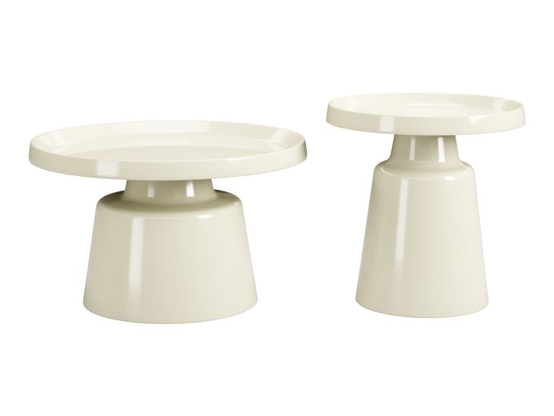 Beurre Coffee Table Set Ivory 3