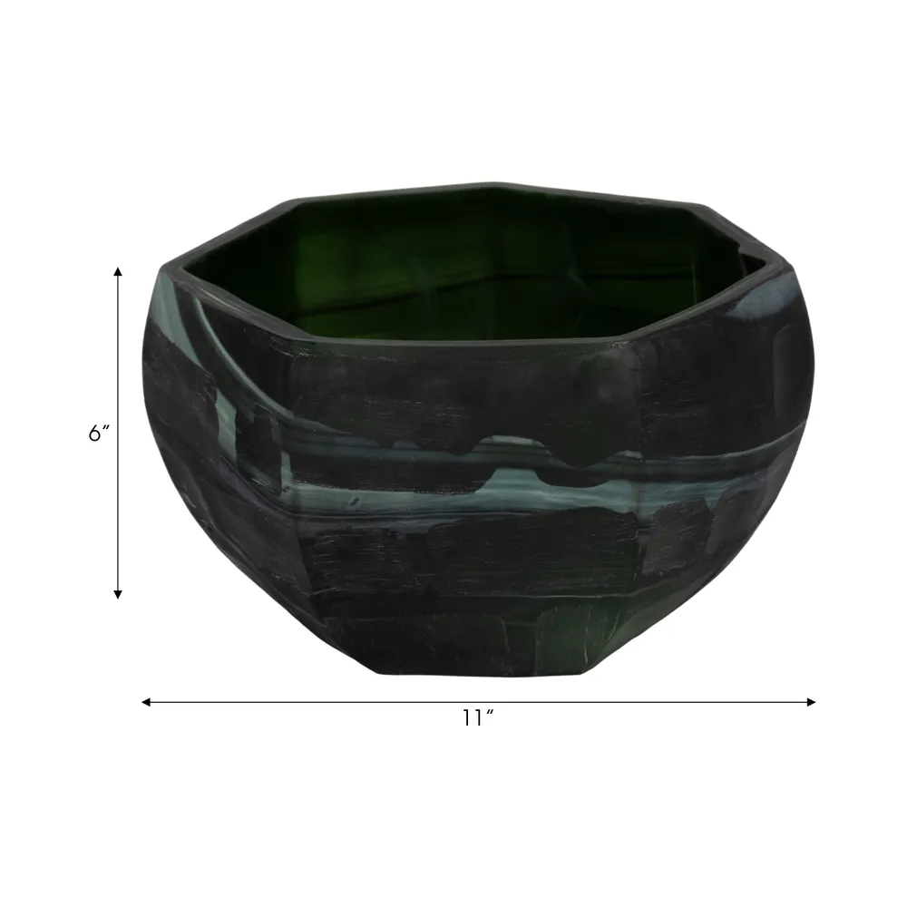 FLEMMINGHOLM GREEN BOWL 6 (IN)