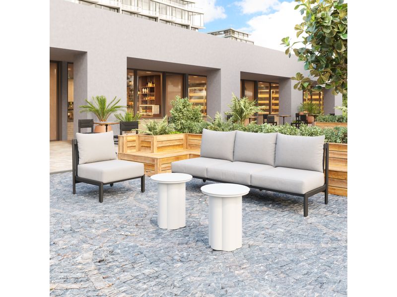 Horizon Accent Chair Gray 12