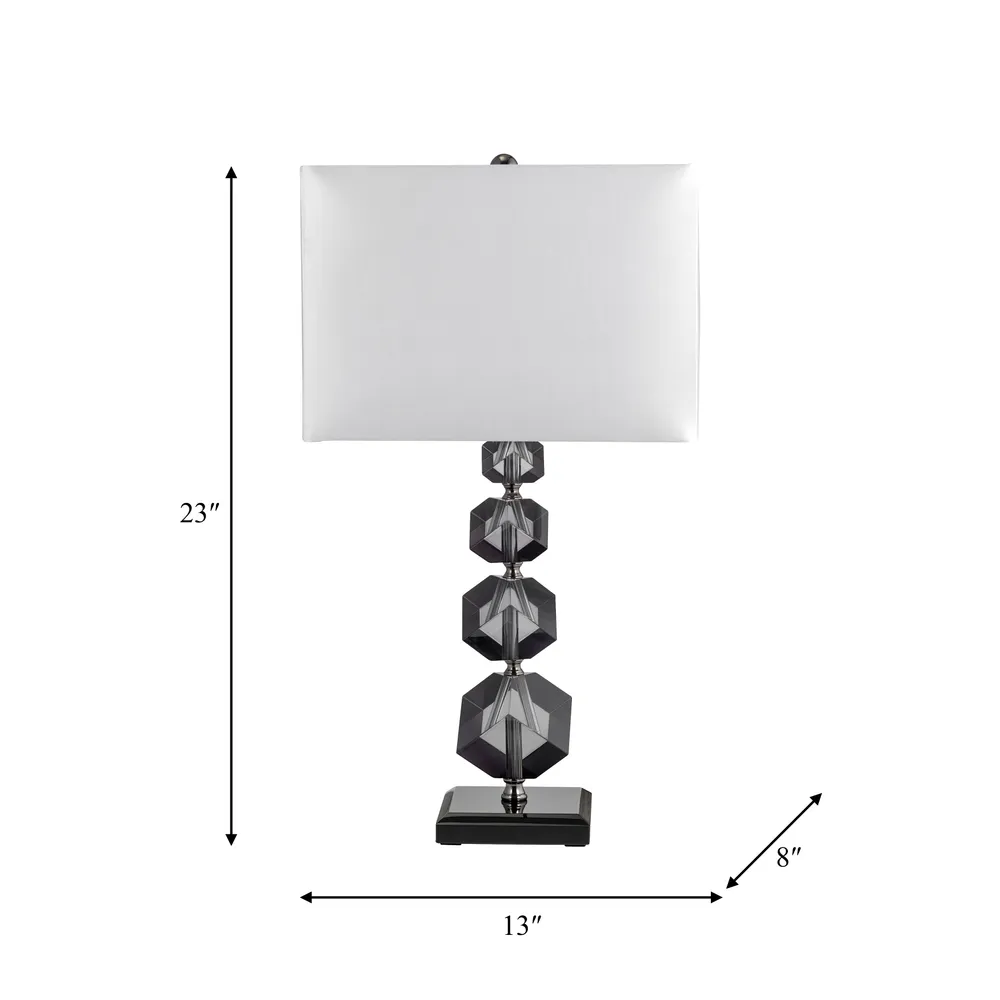 LONDONLEY BLACK LAMP 23 (IN)