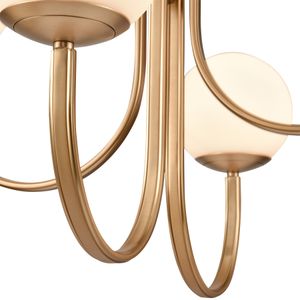 Caroline 26'' Wide 4-Light Chandelier - Brushed Gold 5