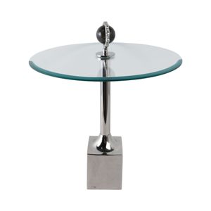 MERCER SILVER TABLE 23 (IN) 4