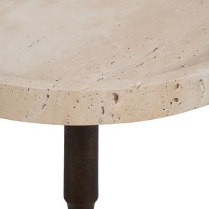 DUNLAPWICK GOLD TABLE 27 (IN) 5