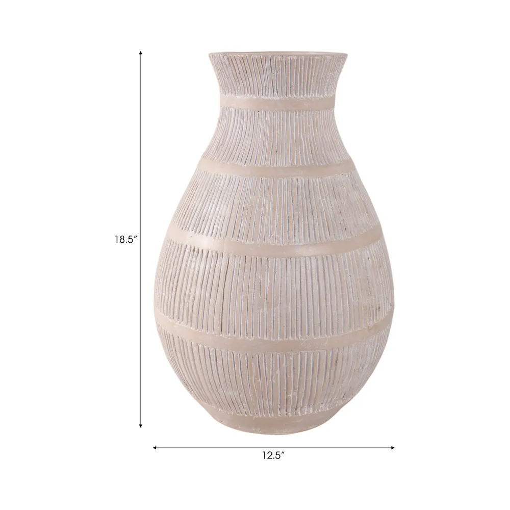 ETHANWIND IVORY VASE 19 (IN)