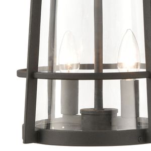 Crofton 19'' High 2-Light Outdoor Sconce - Charcoal 3