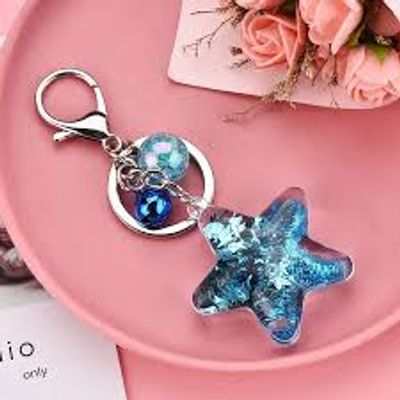GLITTER KEYCHAIN - KOKOPELLI