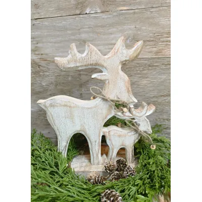 Reindeer Family 8.5x10.5in