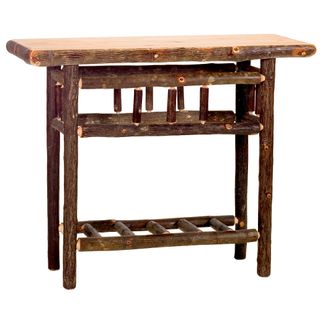 Hickory Open Sofa Table - Espresso