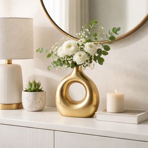 HARVEYVALE GOLD VASE 10 (IN) 2