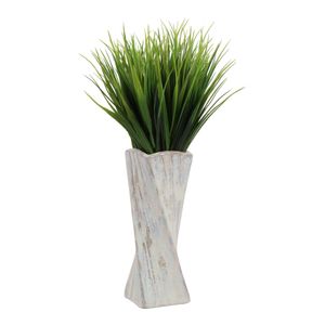 GREYSONCROSS BROWN VASE 9 (IN) 3