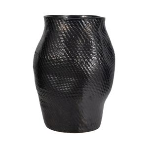 CLARAPARK BLACK VASE 21 (IN) 4